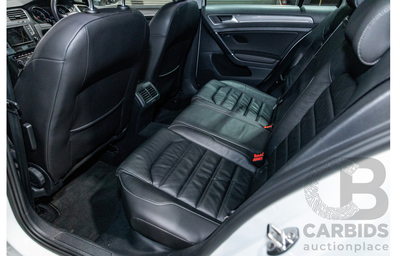 2/2016 Volkswagen Golf Alltrack 132 TSI (AWD) MK7 AU MY16 4d Wagon Pure White Turbo 1.8L