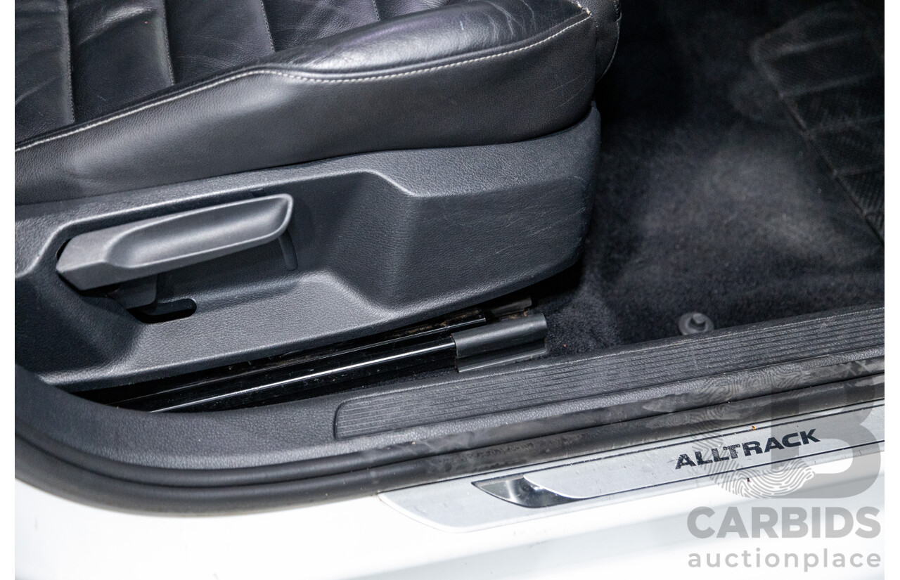 2/2016 Volkswagen Golf Alltrack 132 TSI (AWD) MK7 AU MY16 4d Wagon Pure White Turbo 1.8L