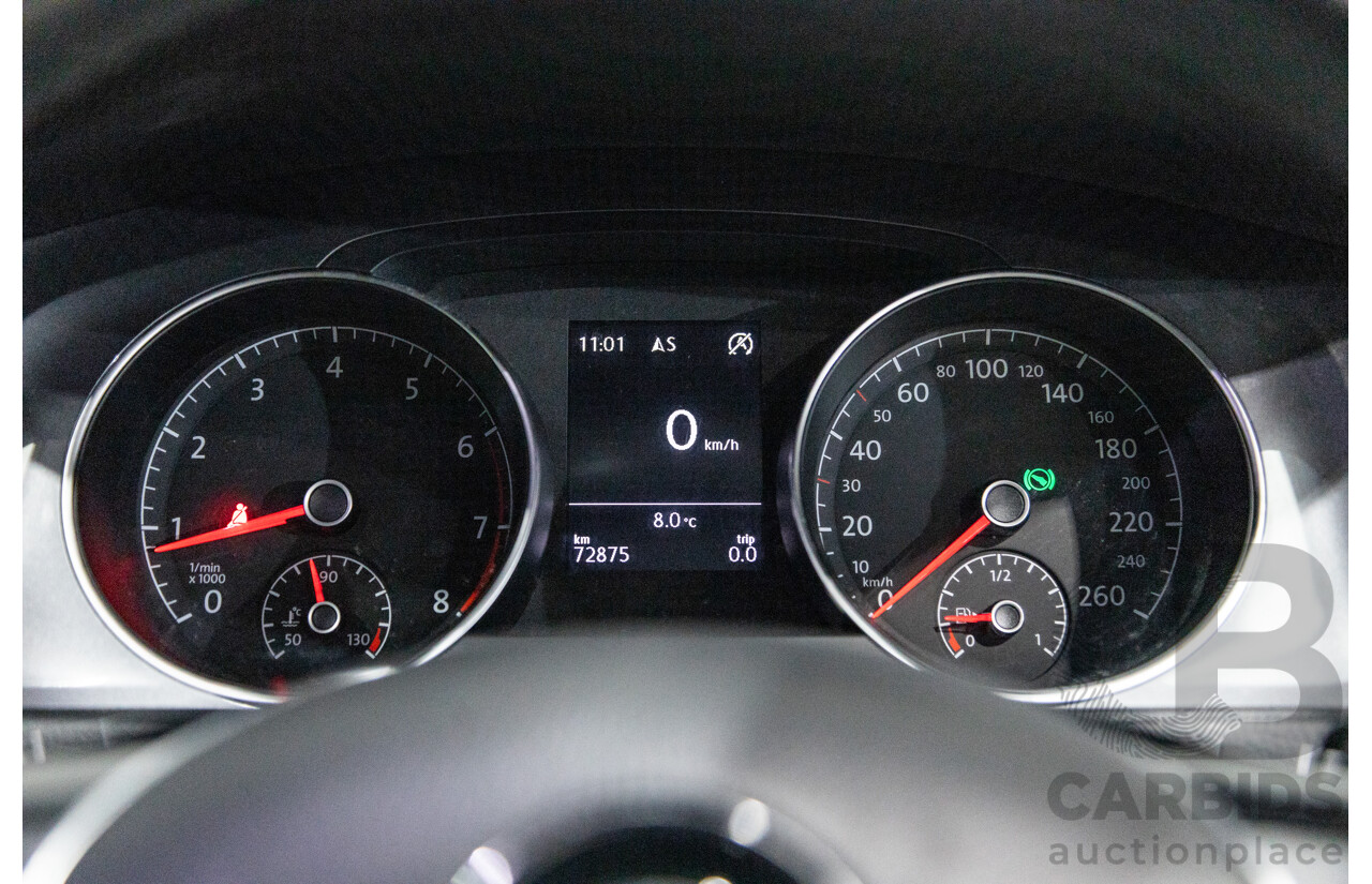 2/2016 Volkswagen Golf Alltrack 132 TSI (AWD) MK7 AU MY16 4d Wagon Pure White Turbo 1.8L