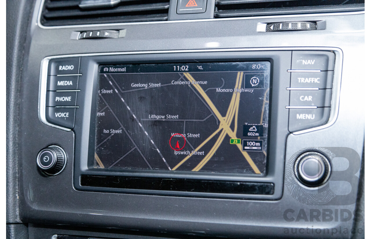 2/2016 Volkswagen Golf Alltrack 132 TSI (AWD) MK7 AU MY16 4d Wagon Pure White Turbo 1.8L