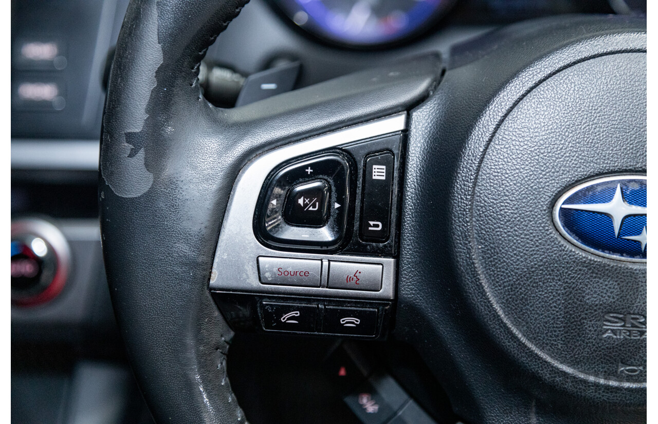 2/2017 Subaru Outback 2.5i (AWD) 5GEN MY17 4d Wagon Ice Silver Metallic 2.5L