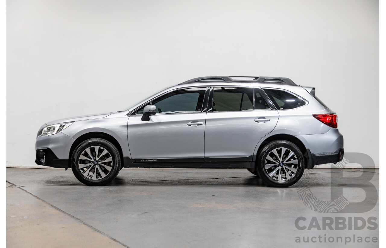 2/2017 Subaru Outback 2.5i (AWD) 5GEN MY17 4d Wagon Ice Silver Metallic 2.5L