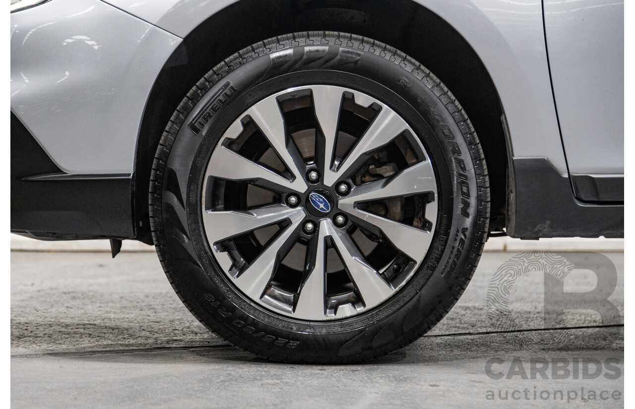 2/2017 Subaru Outback 2.5i (AWD) 5GEN MY17 4d Wagon Ice Silver Metallic 2.5L