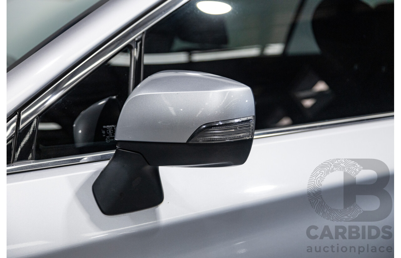 2/2017 Subaru Outback 2.5i (AWD) 5GEN MY17 4d Wagon Ice Silver Metallic 2.5L