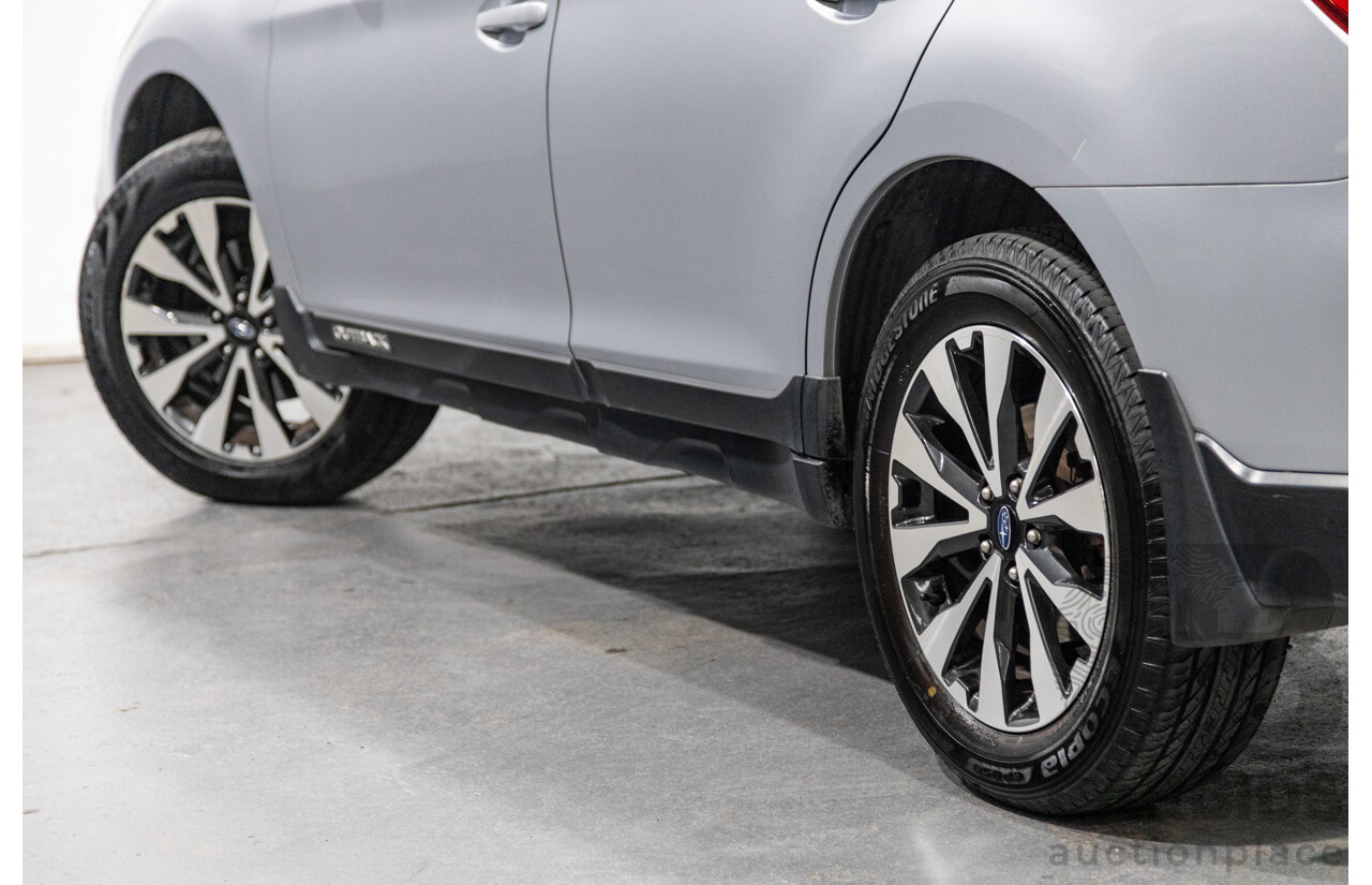 2/2017 Subaru Outback 2.5i (AWD) 5GEN MY17 4d Wagon Ice Silver Metallic 2.5L