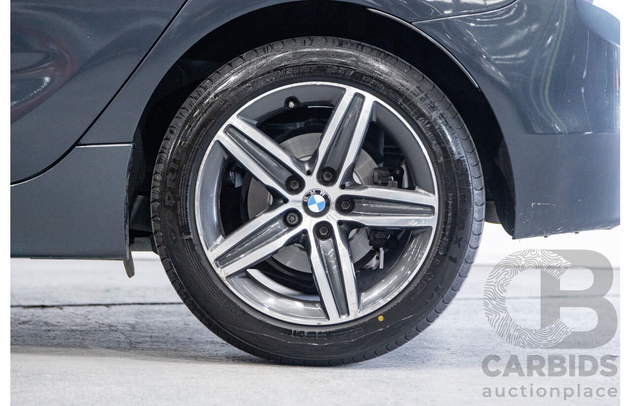 8/2015 BMW 218d Active Tourer Sport Line F45 4d Wagon Metallic Grey Turbo Diesel 2.0L
