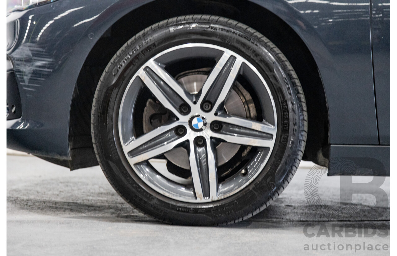 8/2015 BMW 218d Active Tourer Sport Line F45 4d Wagon Metallic Grey Turbo Diesel 2.0L