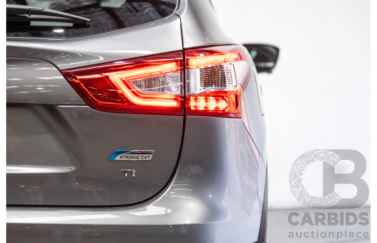 3/2016 Nissan Qashqai TI J11 4d Wagon Gun Metallic Grey 2.0L