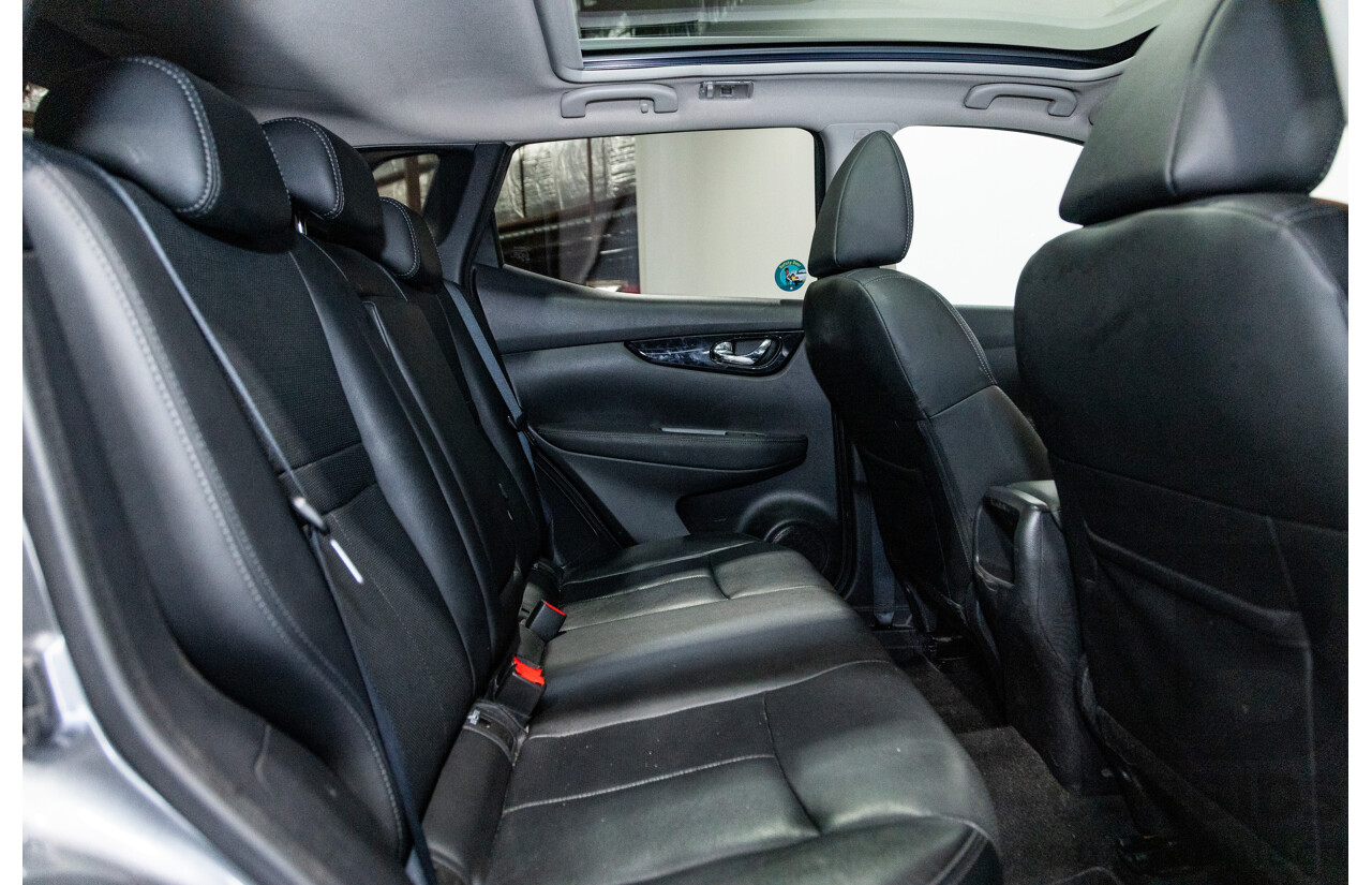 3/2016 Nissan Qashqai TI J11 4d Wagon Gun Metallic Grey 2.0L