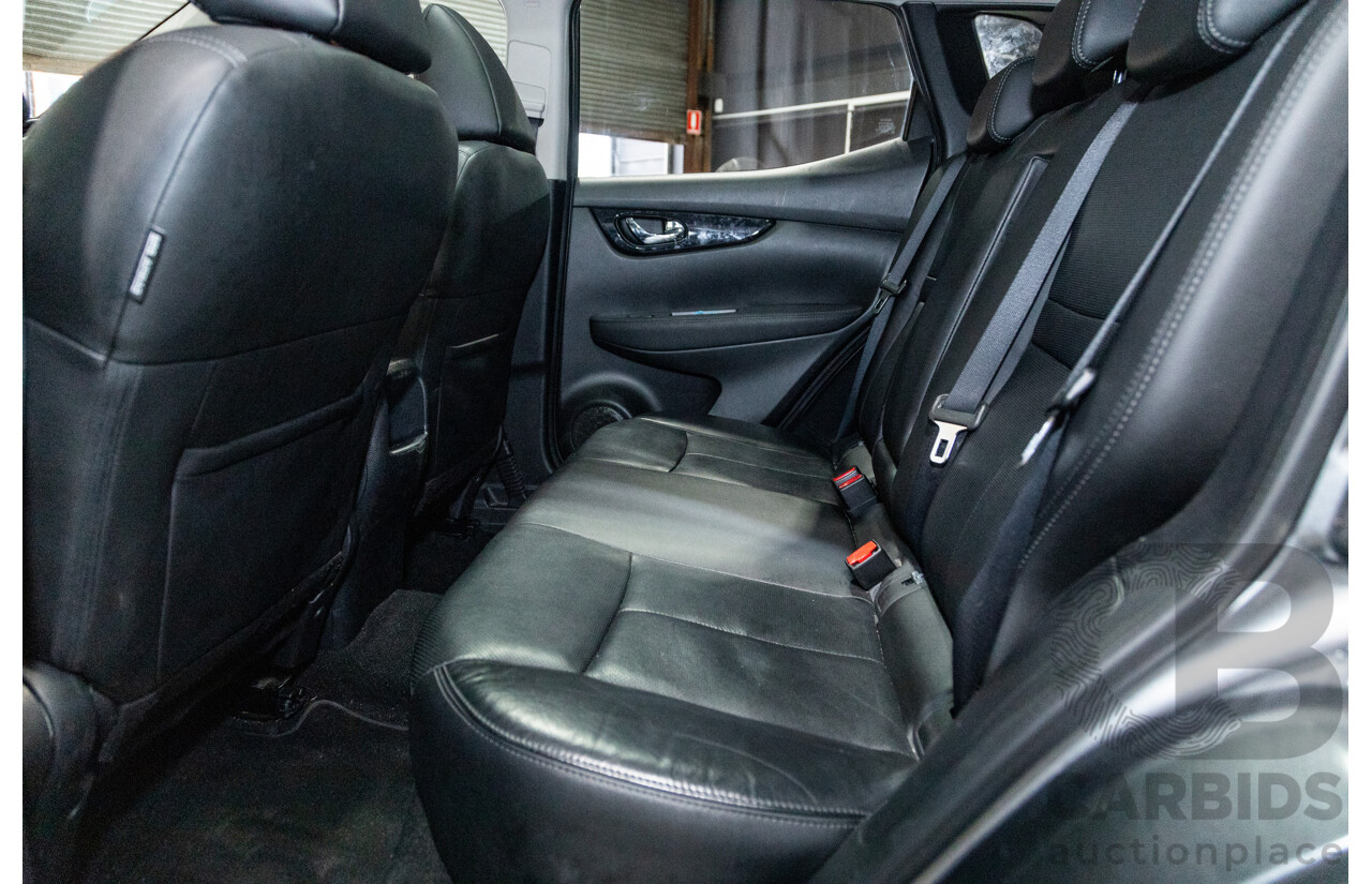 3/2016 Nissan Qashqai TI J11 4d Wagon Gun Metallic Grey 2.0L