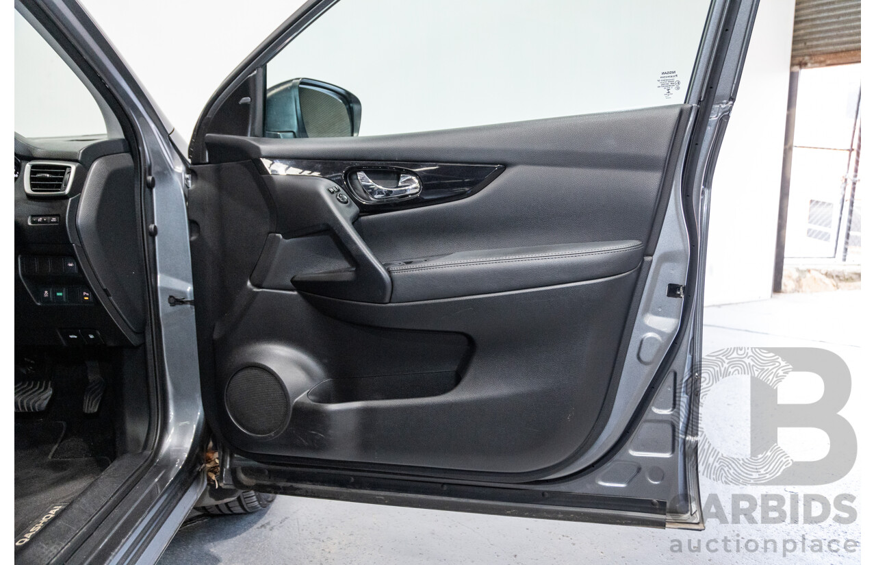 3/2016 Nissan Qashqai TI J11 4d Wagon Gun Metallic Grey 2.0L