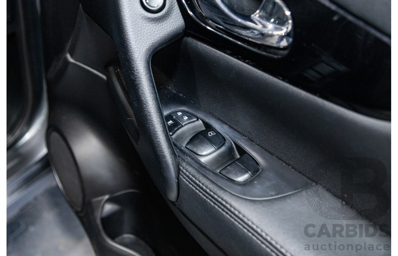 3/2016 Nissan Qashqai TI J11 4d Wagon Gun Metallic Grey 2.0L