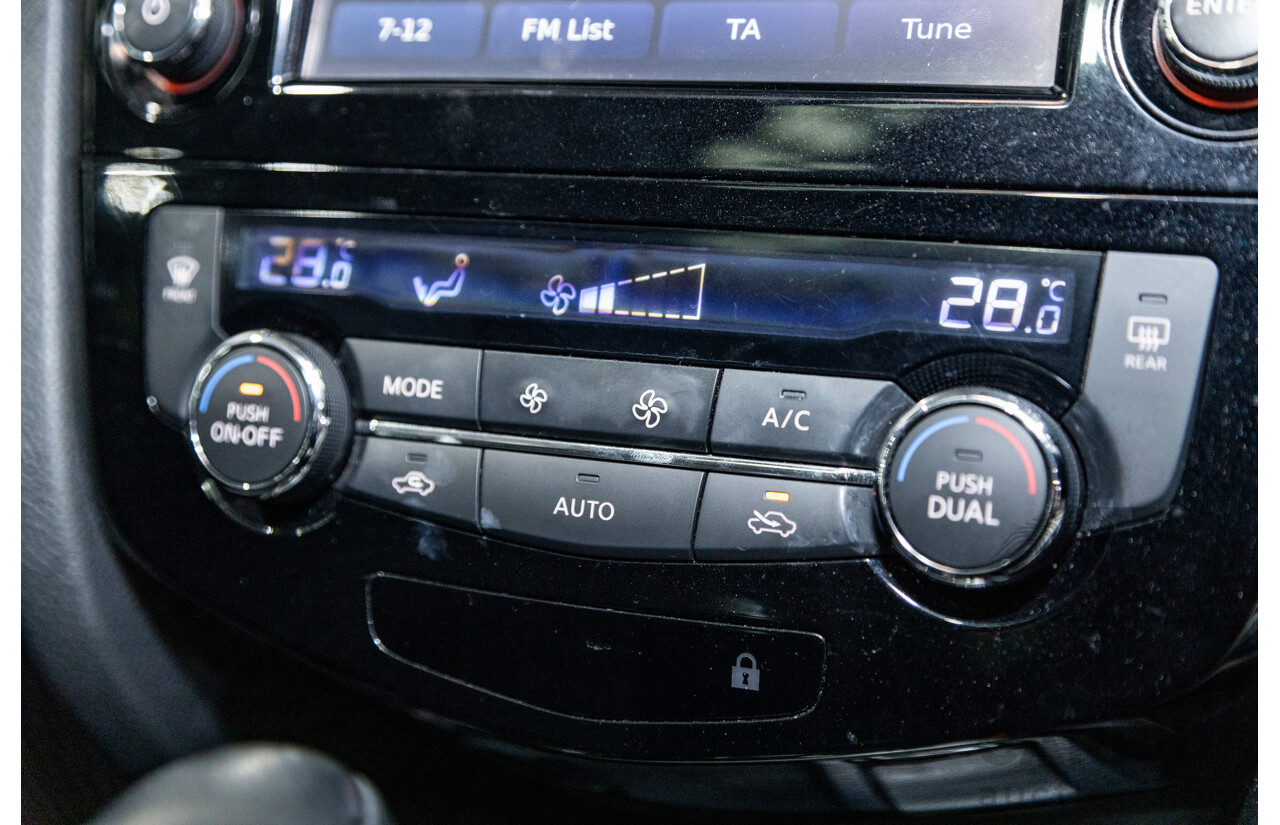 3/2016 Nissan Qashqai TI J11 4d Wagon Gun Metallic Grey 2.0L