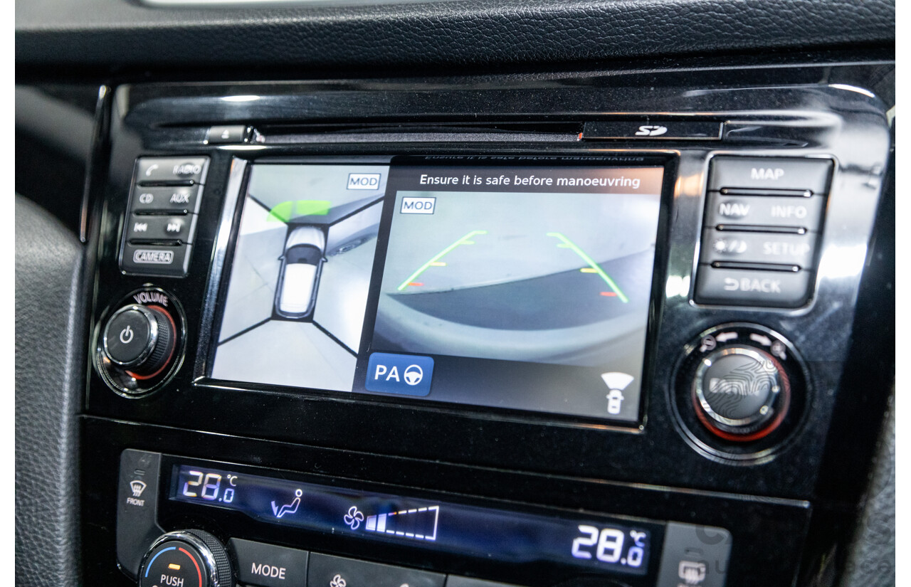 3/2016 Nissan Qashqai TI J11 4d Wagon Gun Metallic Grey 2.0L