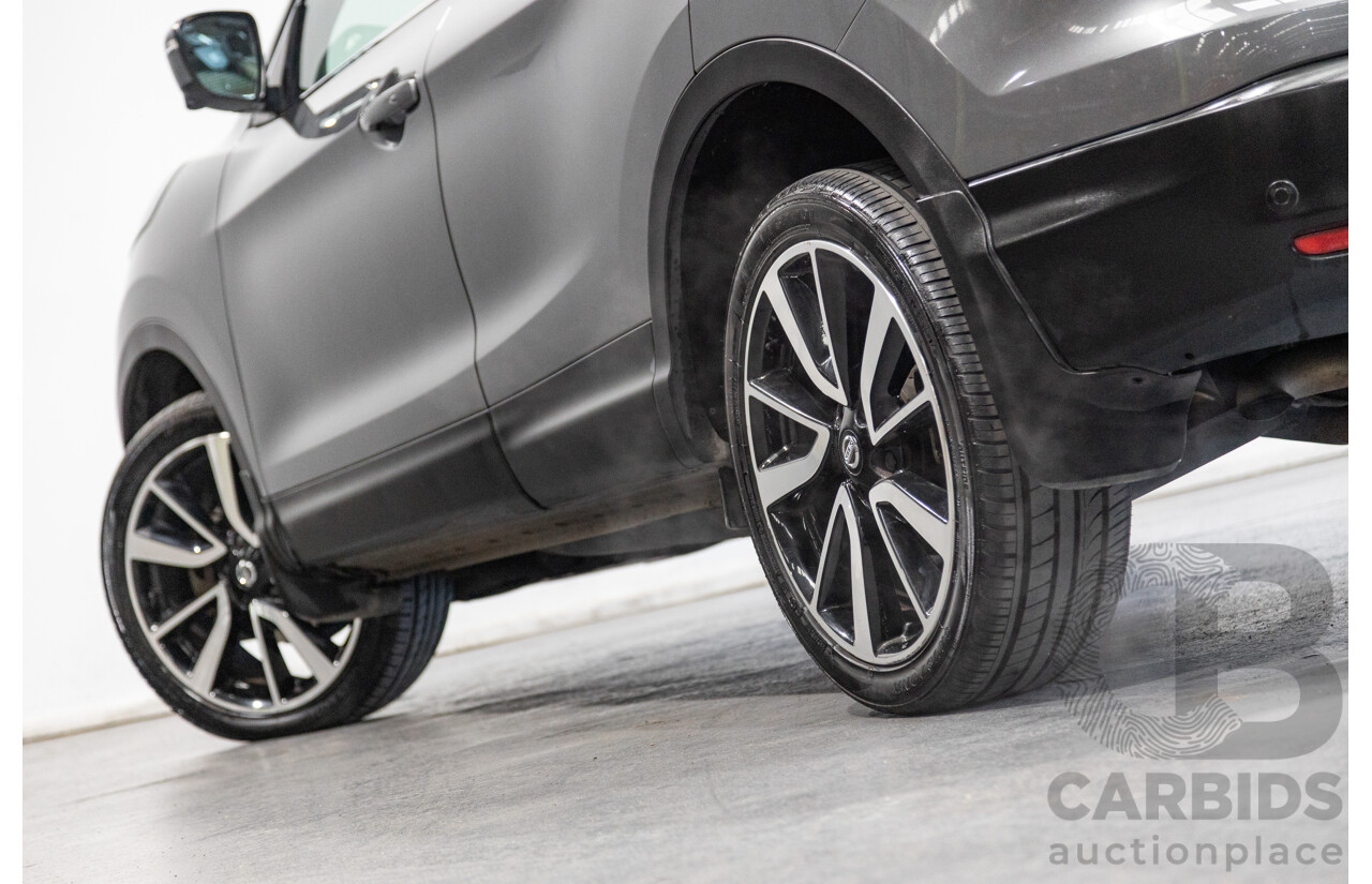 3/2016 Nissan Qashqai TI J11 4d Wagon Gun Metallic Grey 2.0L