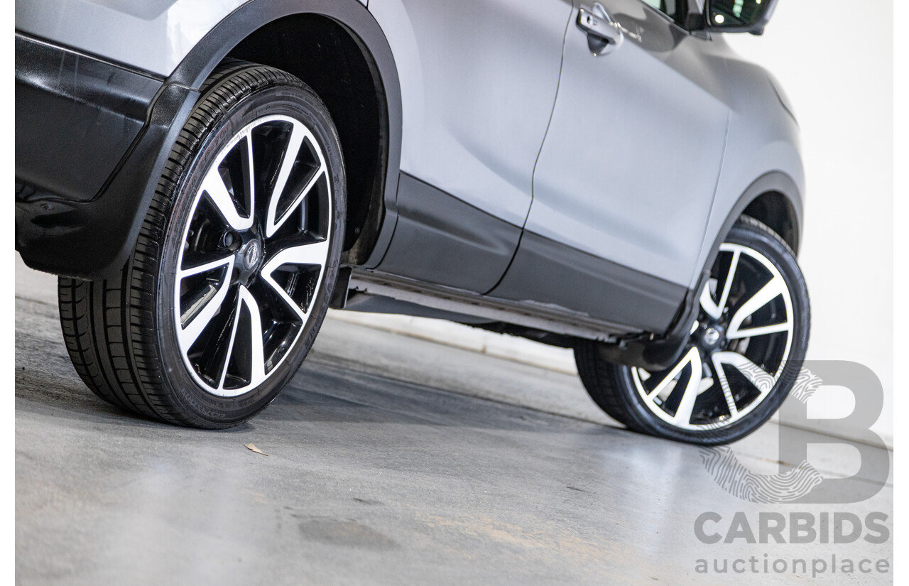 3/2016 Nissan Qashqai TI J11 4d Wagon Gun Metallic Grey 2.0L