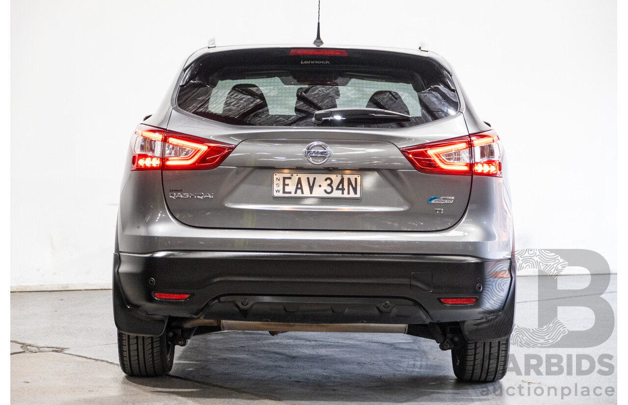 3/2016 Nissan Qashqai TI J11 4d Wagon Gun Metallic Grey 2.0L