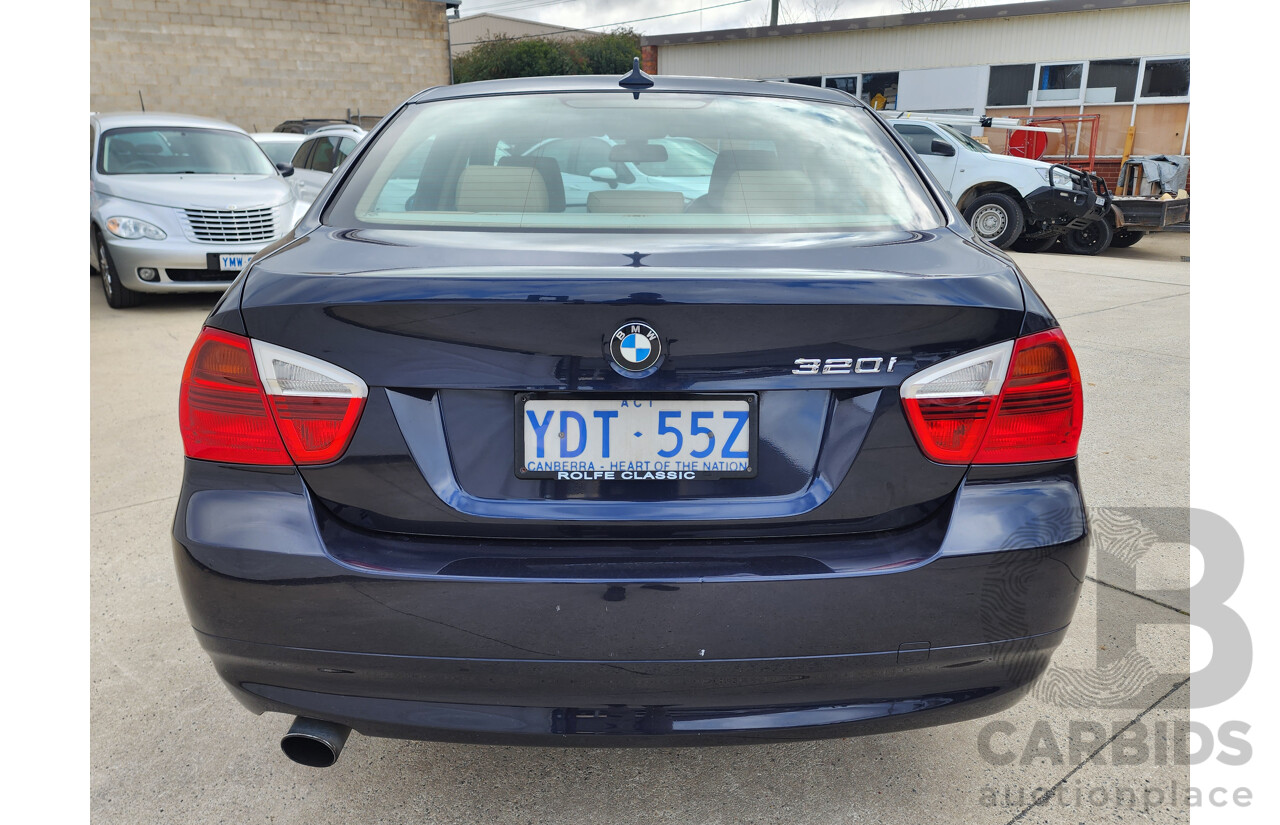 09/2005 Bmw 3 20i RWD E90 4D Sedan Blue 2.0L