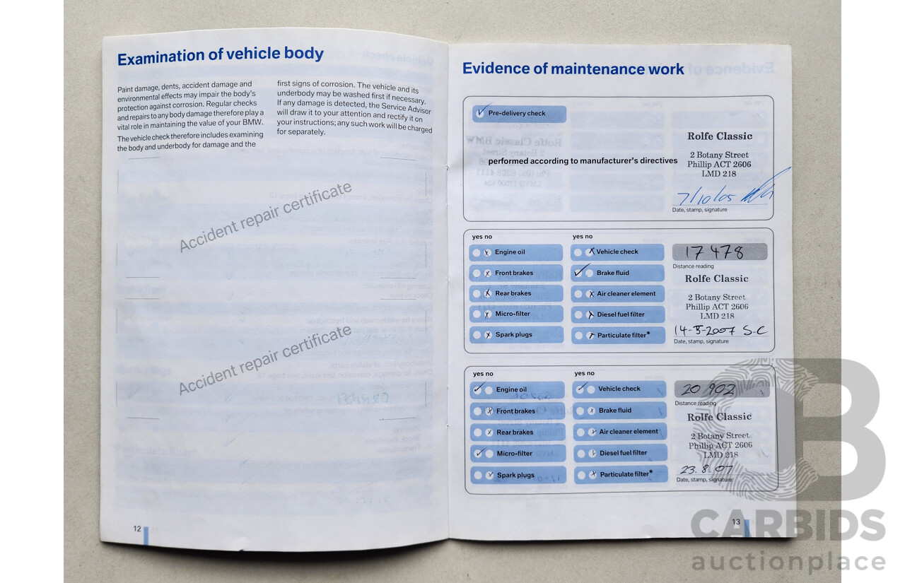 09/2005 Bmw 3 20i RWD E90 4D Sedan Blue 2.0L