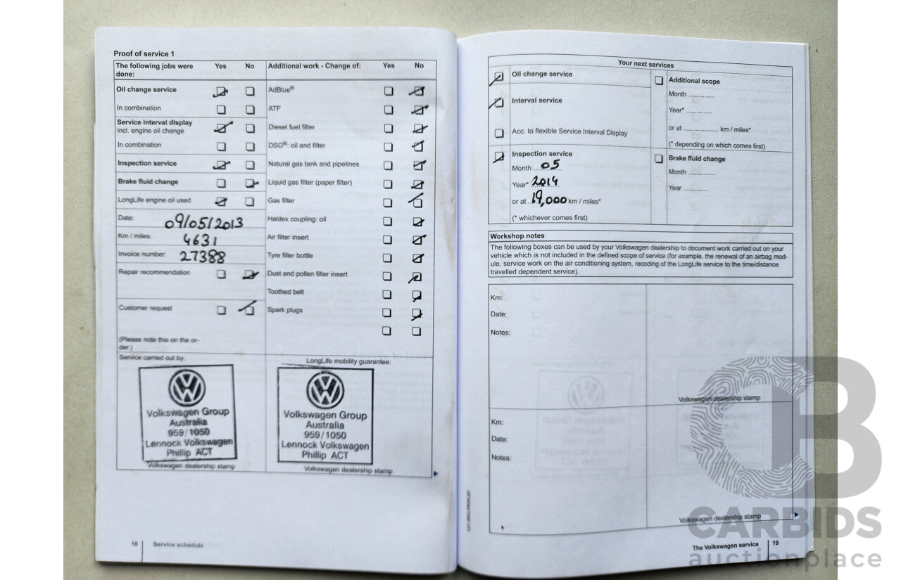 10/2011 Volkswagen Polo 77 TSI COMFORTLINE FWD 6R 5D Hatchback Blue 1.2L