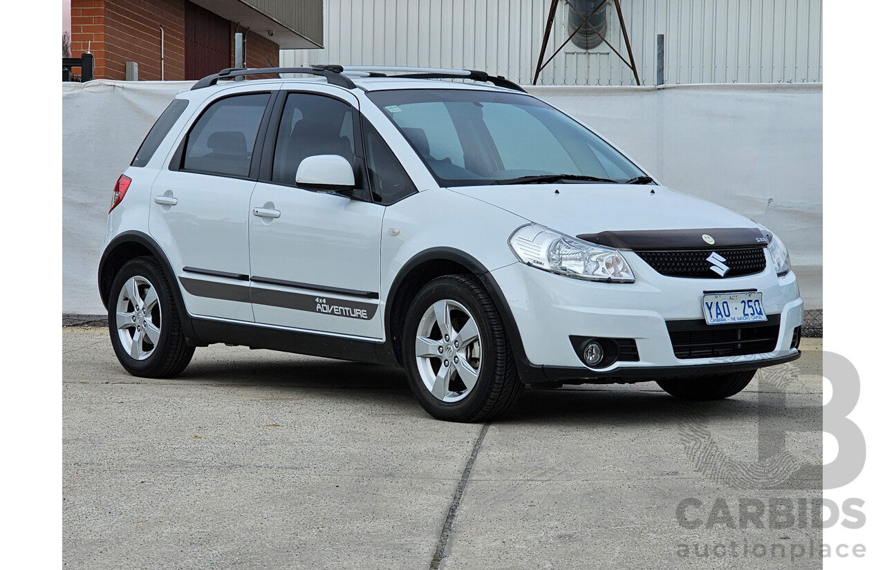 3/2011 Suzuki SX4 S AWD GY MY10 5d Hatchback White 2.0L