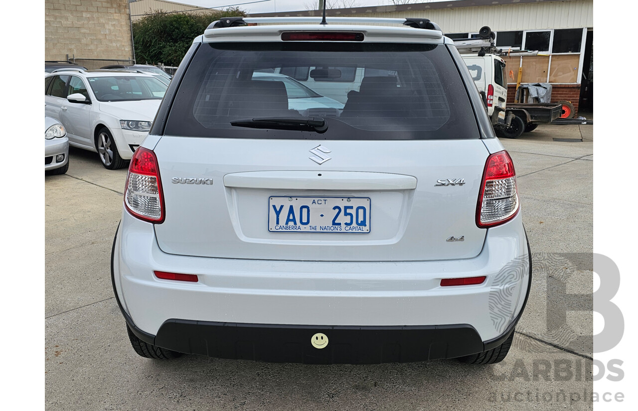 3/2011 Suzuki SX4 S AWD GY MY10 5d Hatchback White 2.0L