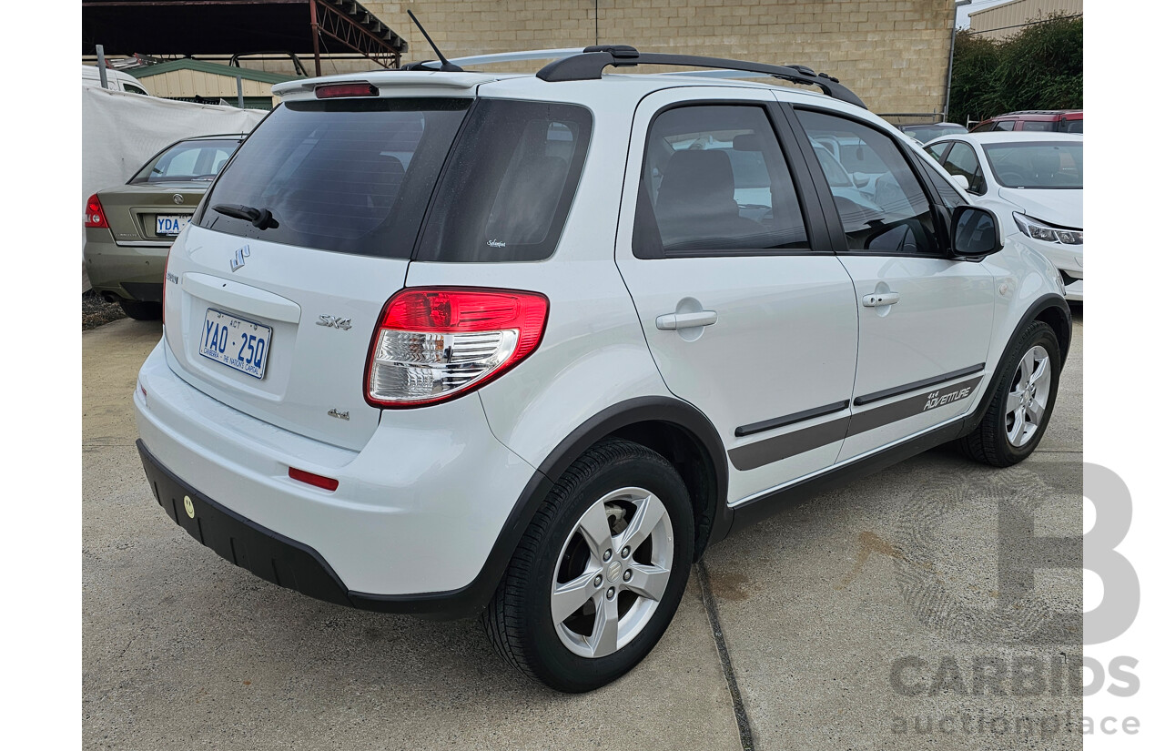 3/2011 Suzuki SX4 S AWD GY MY10 5d Hatchback White 2.0L