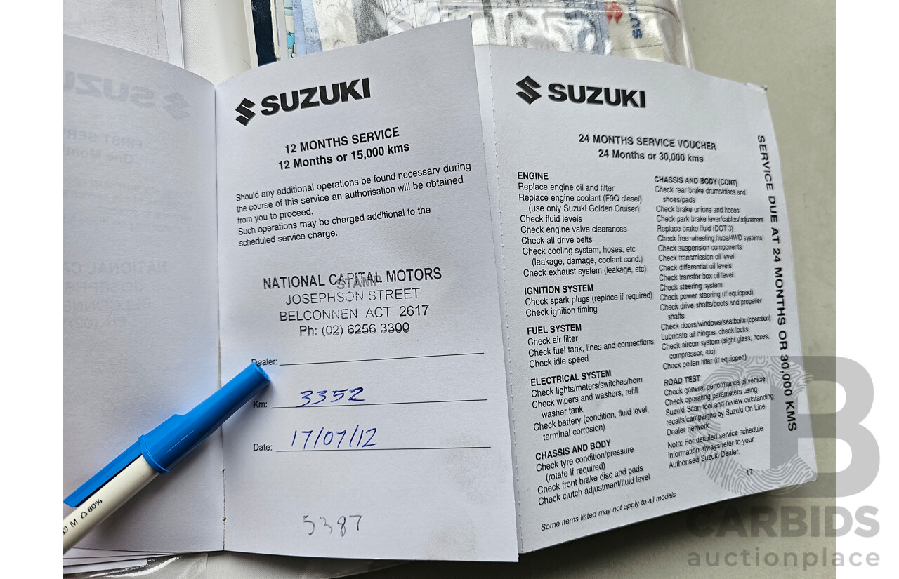 3/2011 Suzuki SX4 S AWD GY MY10 5d Hatchback White 2.0L