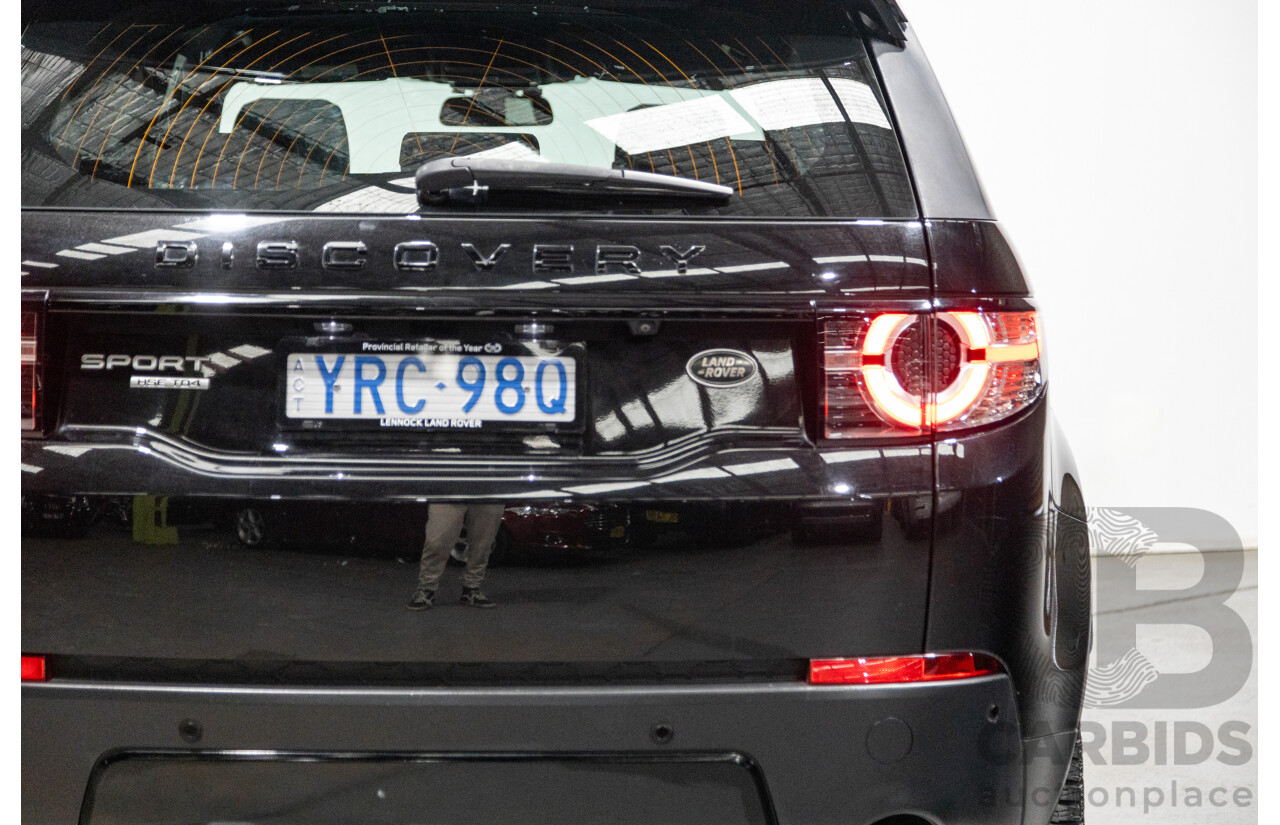 9/2015 Land Rover Discovery Sport TD4 HSE (AWD) LC 4d Wagon Santorini Black Metallic Turbo Diesel 2.2L