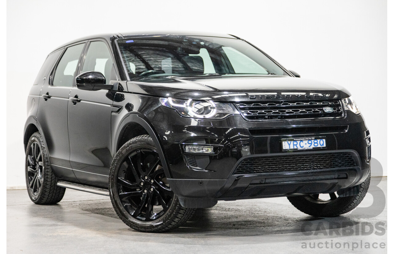 9/2015 Land Rover Discovery Sport TD4 HSE (AWD) LC 4d Wagon Santorini Black Metallic Turbo Diesel 2.2L