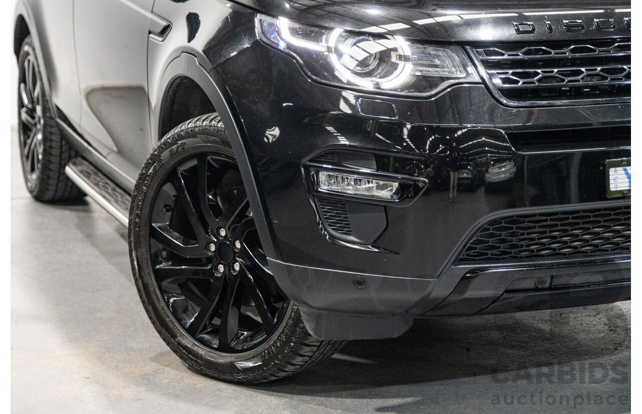 9/2015 Land Rover Discovery Sport TD4 HSE (AWD) LC 4d Wagon Santorini Black Metallic Turbo Diesel 2.2L