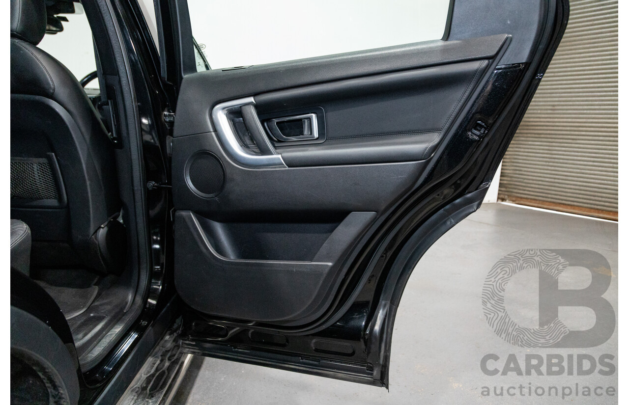 9/2015 Land Rover Discovery Sport TD4 HSE (AWD) LC 4d Wagon Santorini Black Metallic Turbo Diesel 2.2L