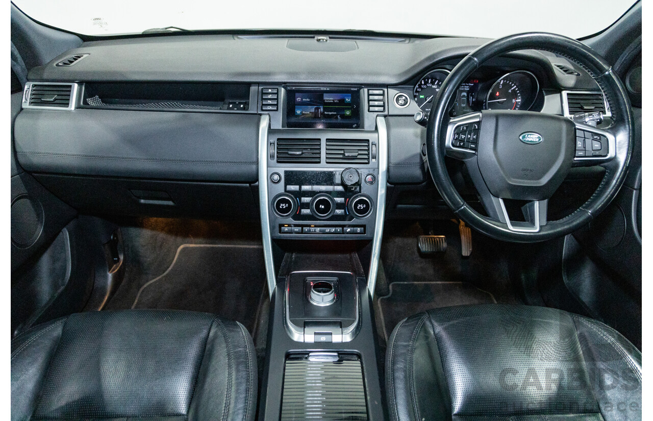 9/2015 Land Rover Discovery Sport TD4 HSE (AWD) LC 4d Wagon Santorini Black Metallic Turbo Diesel 2.2L