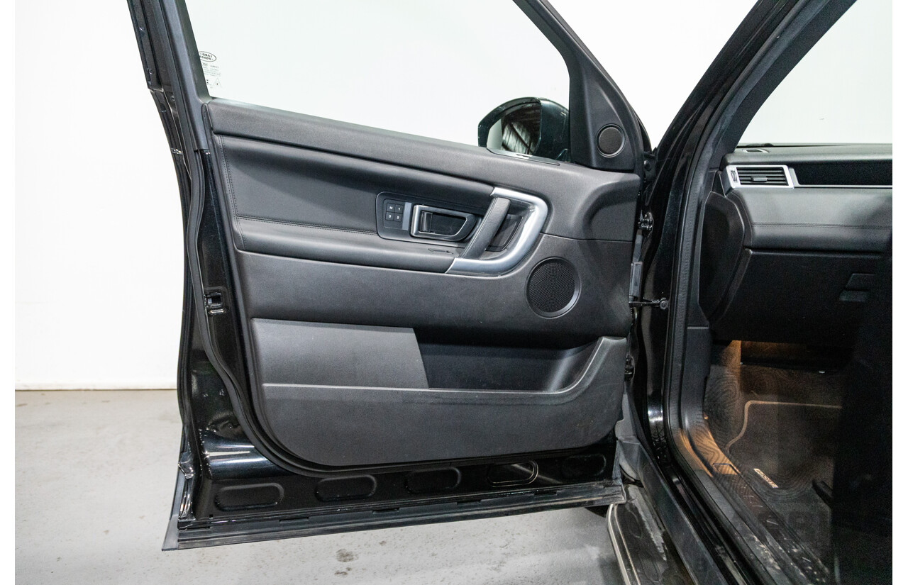 9/2015 Land Rover Discovery Sport TD4 HSE (AWD) LC 4d Wagon Santorini Black Metallic Turbo Diesel 2.2L