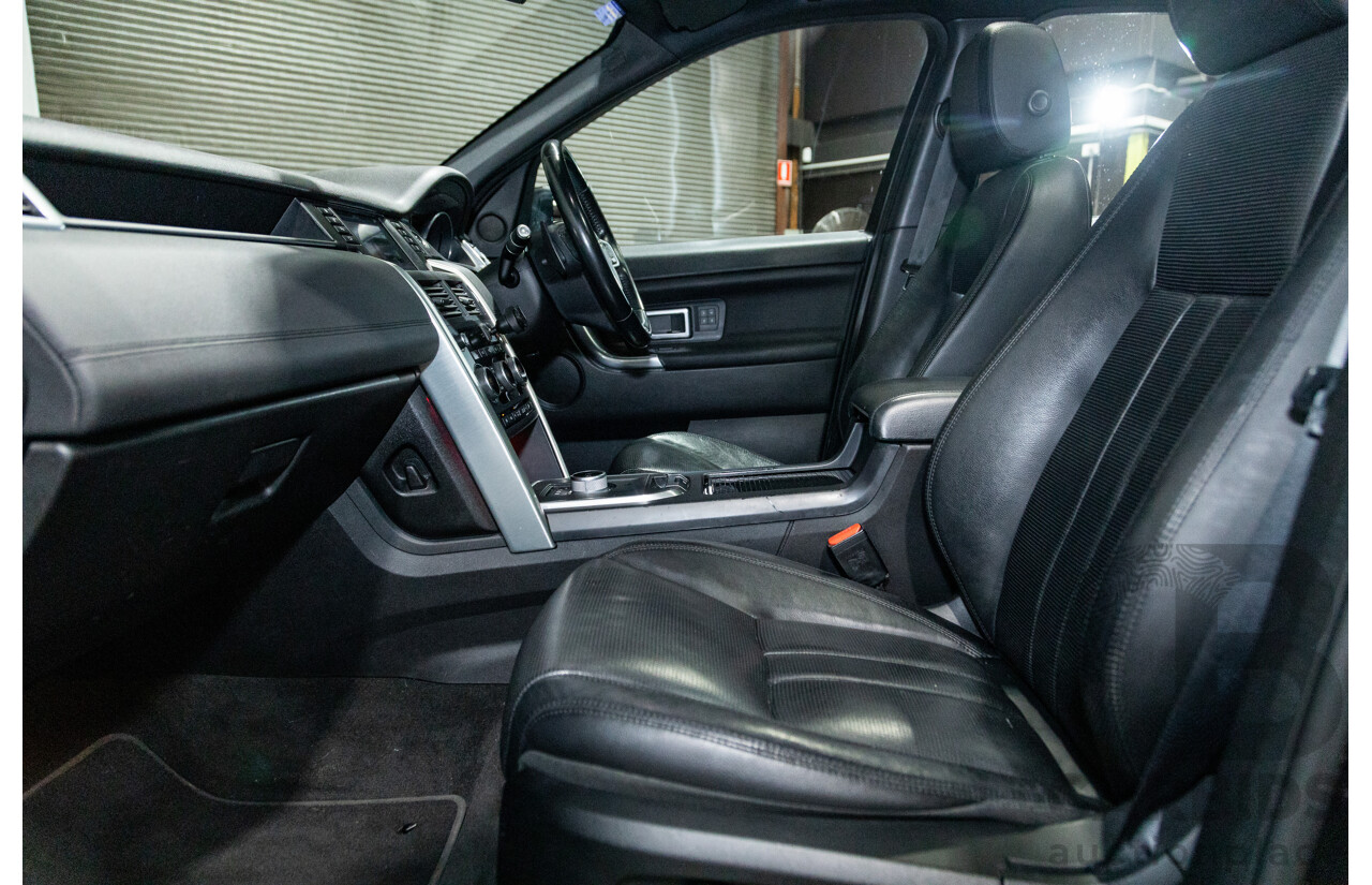 9/2015 Land Rover Discovery Sport TD4 HSE (AWD) LC 4d Wagon Santorini Black Metallic Turbo Diesel 2.2L