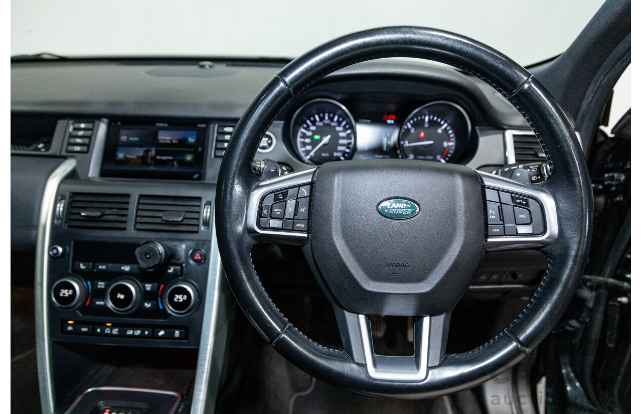 9/2015 Land Rover Discovery Sport TD4 HSE (AWD) LC 4d Wagon Santorini Black Metallic Turbo Diesel 2.2L