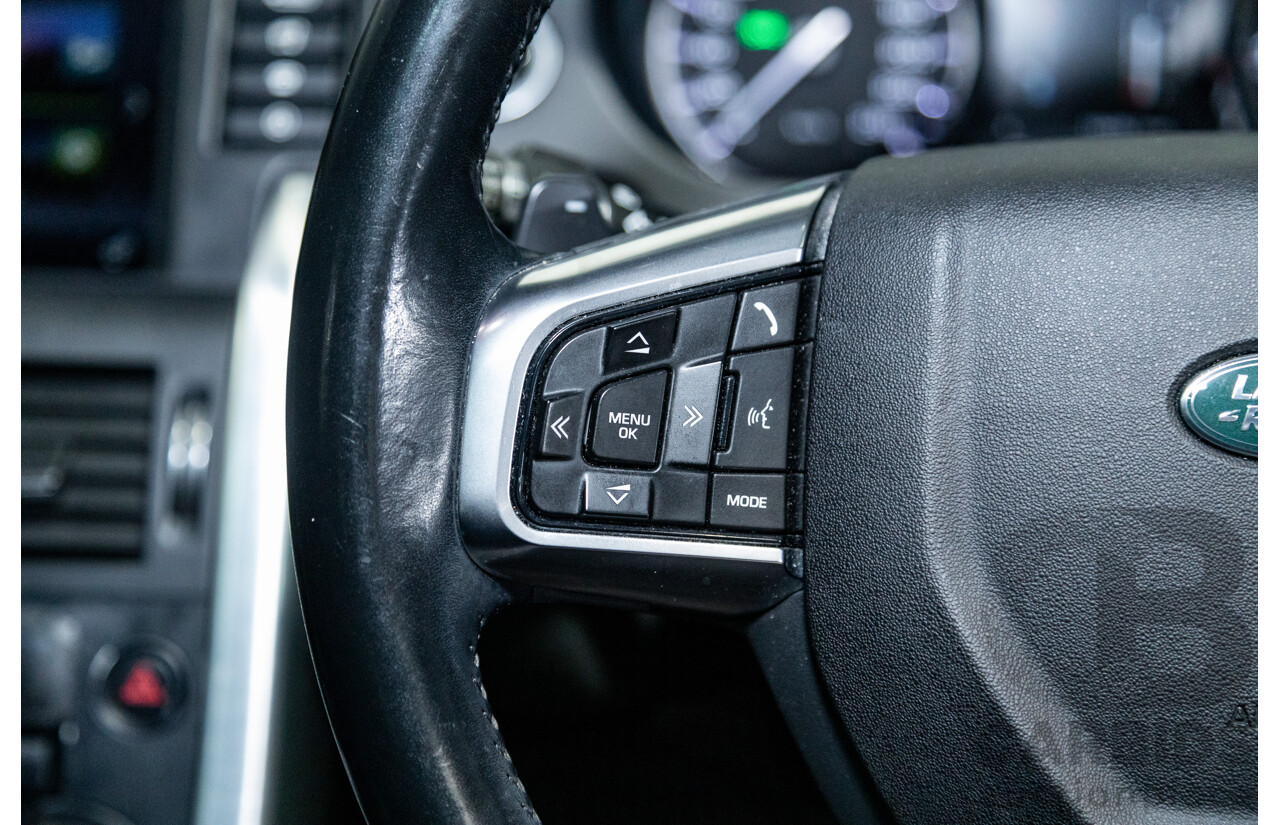 9/2015 Land Rover Discovery Sport TD4 HSE (AWD) LC 4d Wagon Santorini Black Metallic Turbo Diesel 2.2L