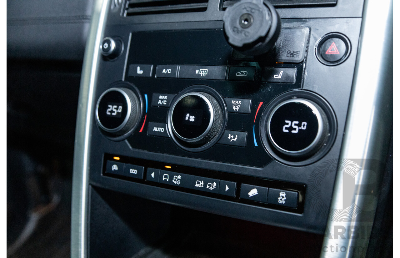 9/2015 Land Rover Discovery Sport TD4 HSE (AWD) LC 4d Wagon Santorini Black Metallic Turbo Diesel 2.2L