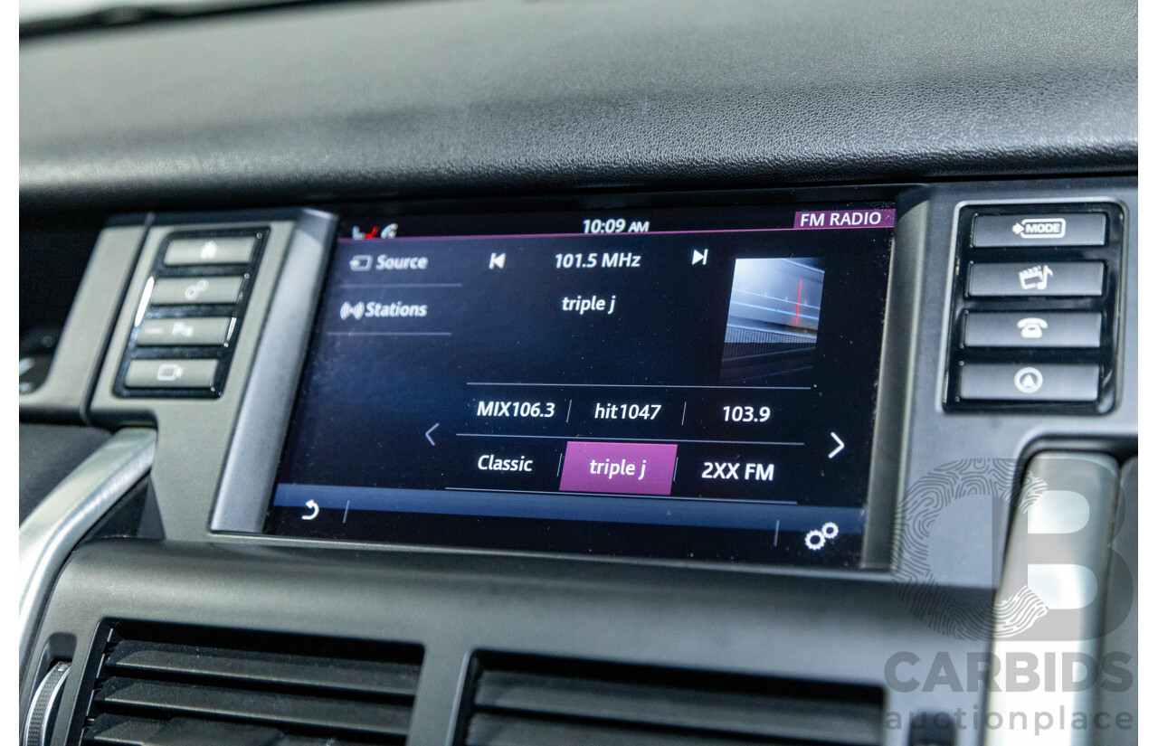 9/2015 Land Rover Discovery Sport TD4 HSE (AWD) LC 4d Wagon Santorini Black Metallic Turbo Diesel 2.2L