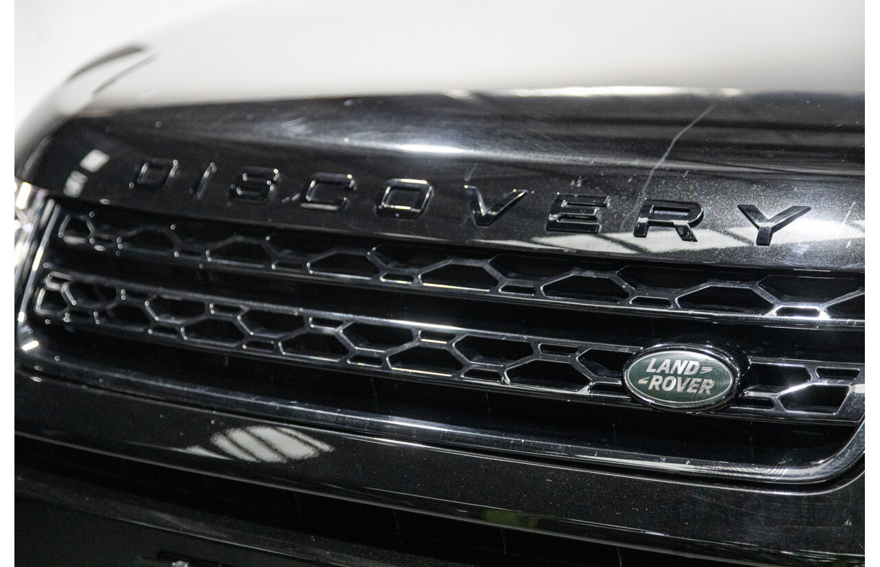 9/2015 Land Rover Discovery Sport TD4 HSE (AWD) LC 4d Wagon Santorini Black Metallic Turbo Diesel 2.2L