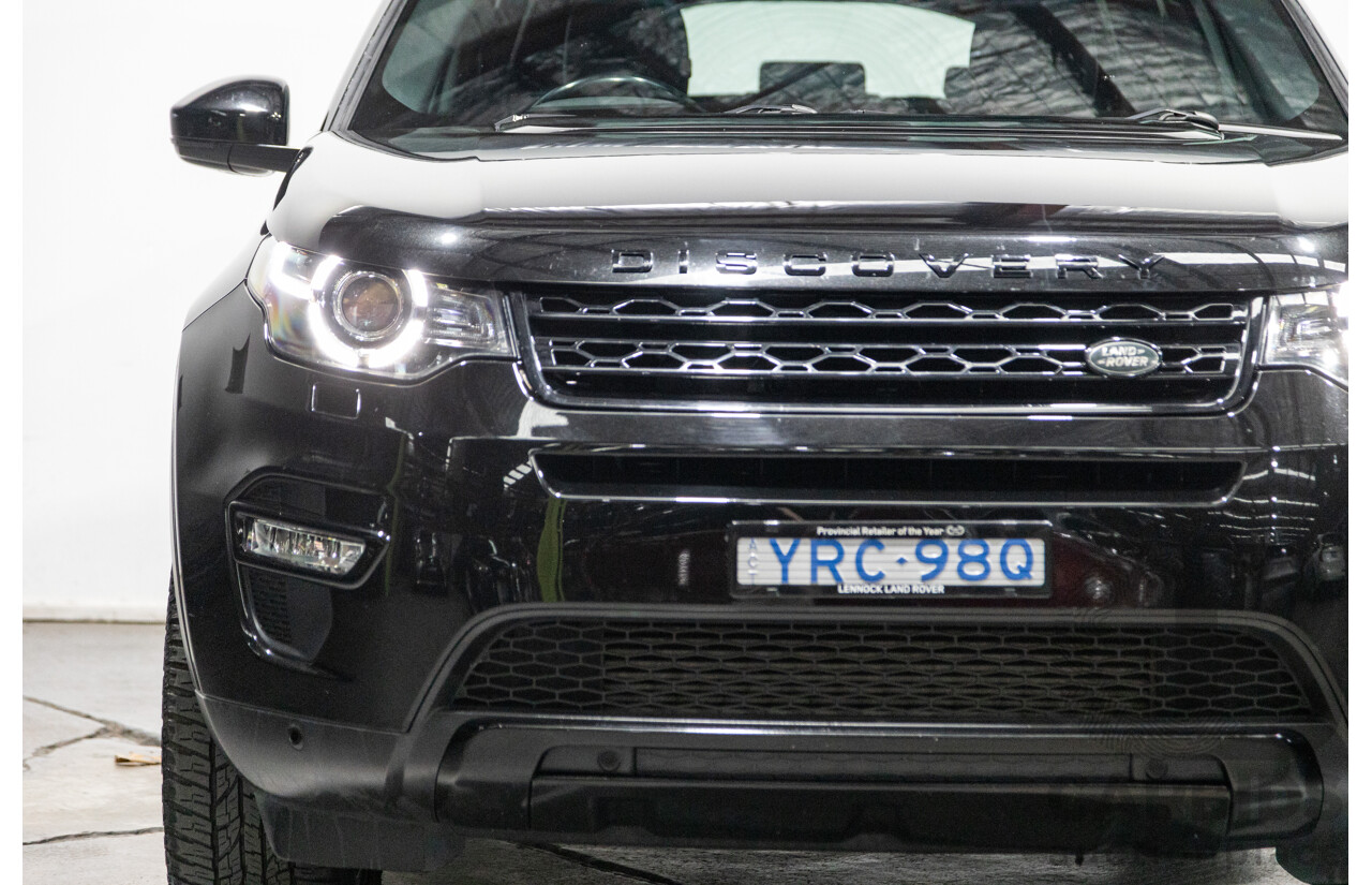 9/2015 Land Rover Discovery Sport TD4 HSE (AWD) LC 4d Wagon Santorini Black Metallic Turbo Diesel 2.2L