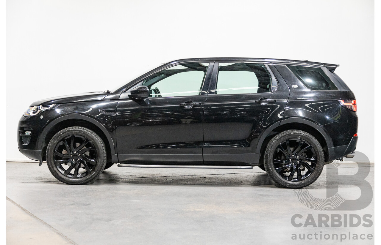 9/2015 Land Rover Discovery Sport TD4 HSE (AWD) LC 4d Wagon Santorini Black Metallic Turbo Diesel 2.2L