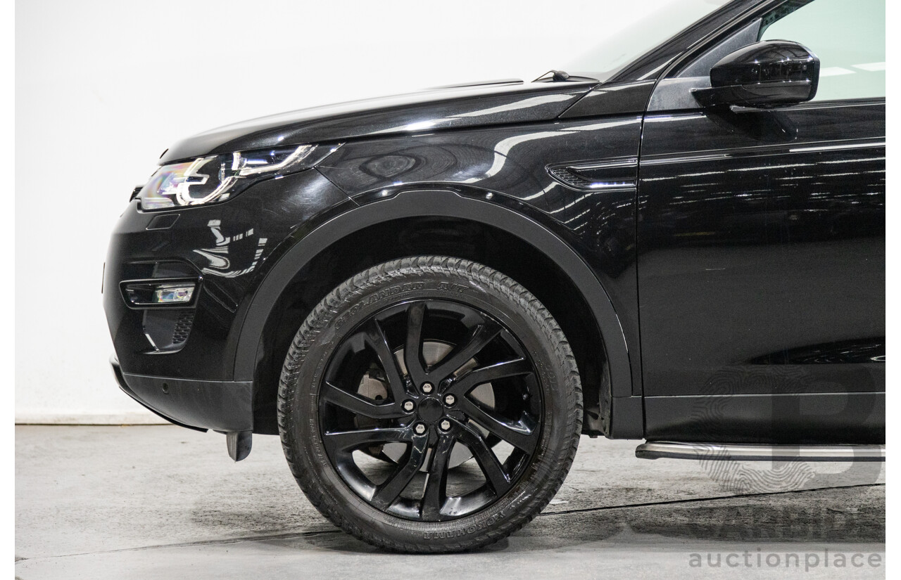 9/2015 Land Rover Discovery Sport TD4 HSE (AWD) LC 4d Wagon Santorini Black Metallic Turbo Diesel 2.2L