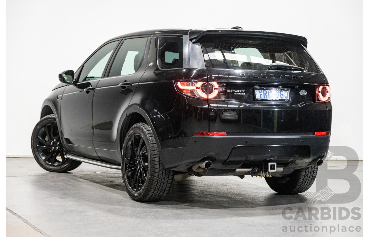 9/2015 Land Rover Discovery Sport TD4 HSE (AWD) LC 4d Wagon Santorini Black Metallic Turbo Diesel 2.2L