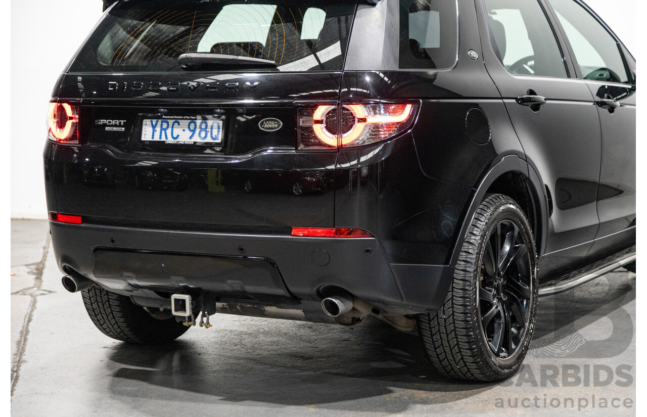 9/2015 Land Rover Discovery Sport TD4 HSE (AWD) LC 4d Wagon Santorini Black Metallic Turbo Diesel 2.2L