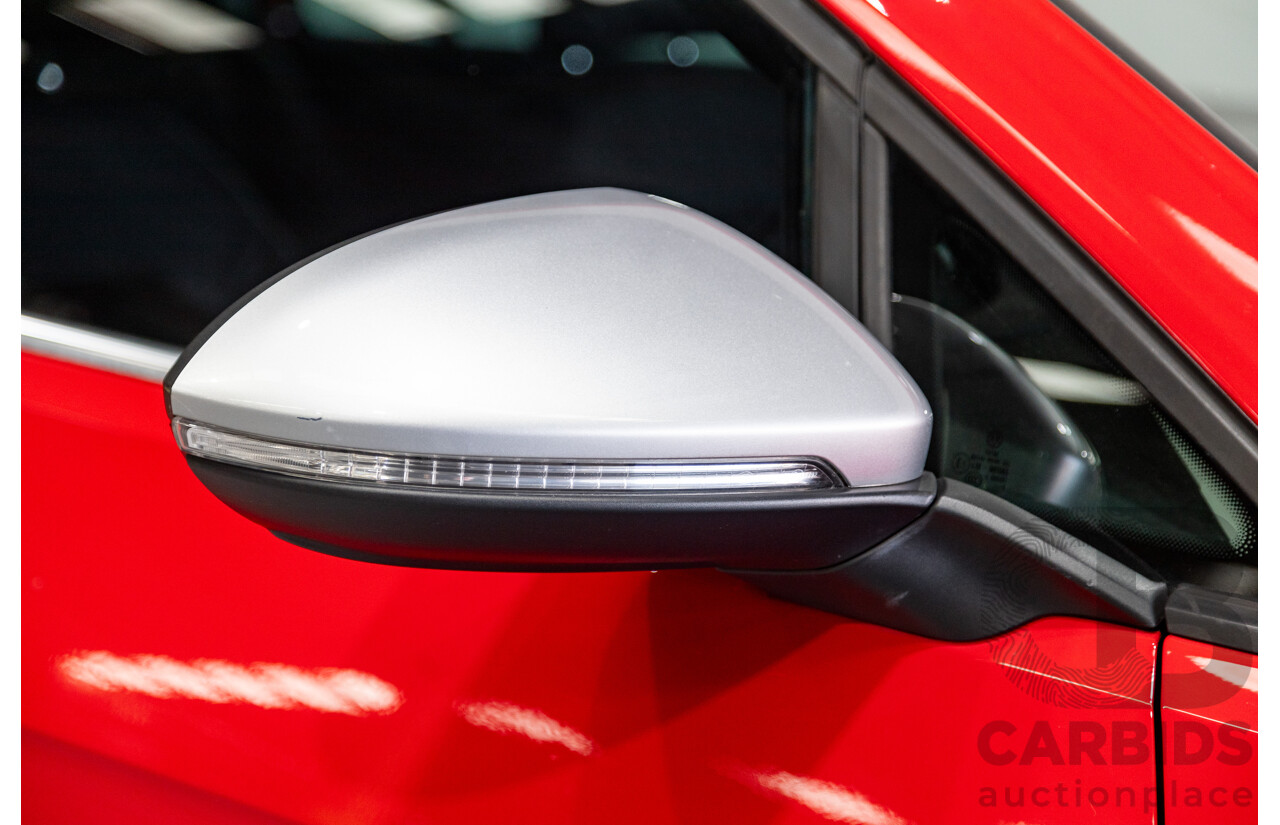 08/2015 Volkswagen Golf Alltrack 132 TSI (AWD) MK7 AU MY16 4d Wagon Tornado Red Turbo 1.8L