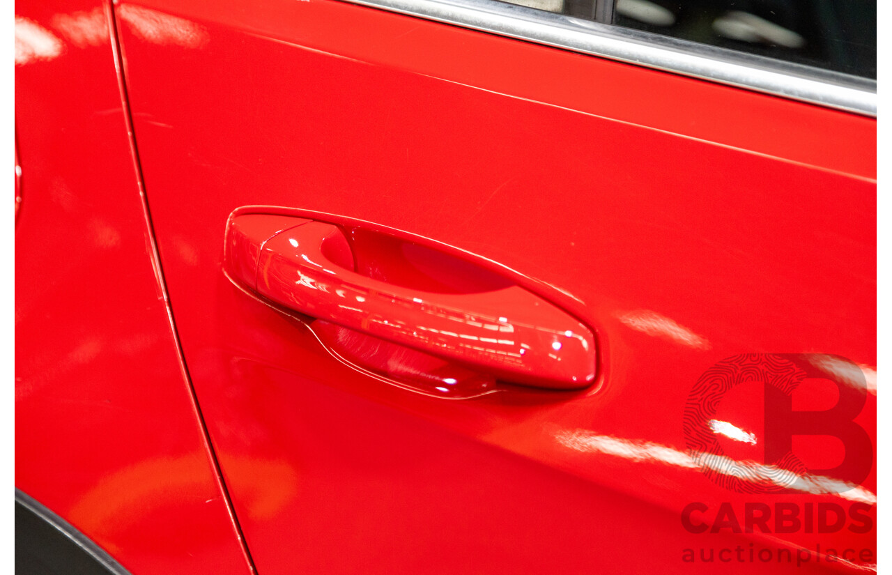 08/2015 Volkswagen Golf Alltrack 132 TSI (AWD) MK7 AU MY16 4d Wagon Tornado Red Turbo 1.8L