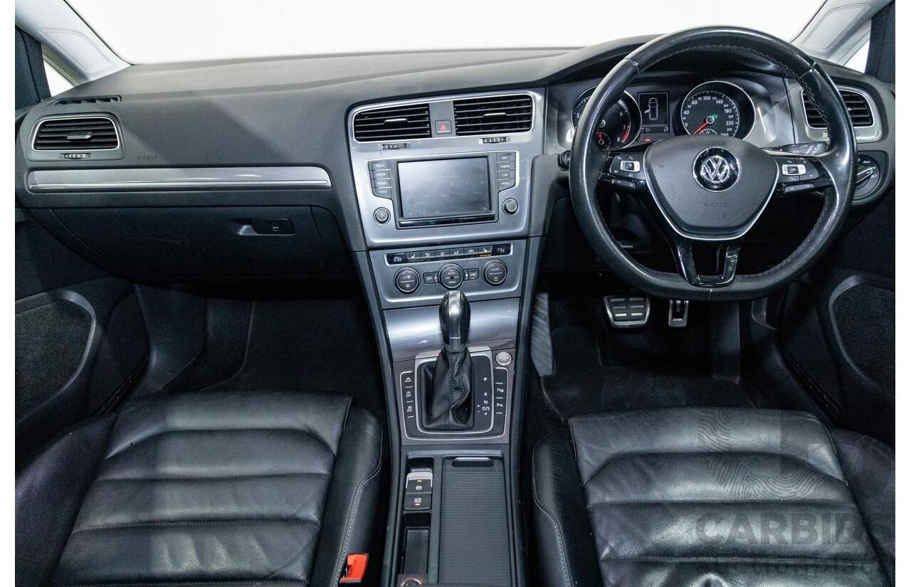 08/2015 Volkswagen Golf Alltrack 132 TSI (AWD) MK7 AU MY16 4d Wagon Tornado Red Turbo 1.8L