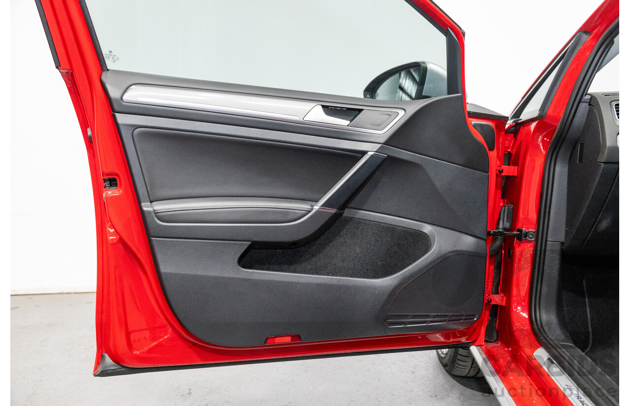 08/2015 Volkswagen Golf Alltrack 132 TSI (AWD) MK7 AU MY16 4d Wagon Tornado Red Turbo 1.8L