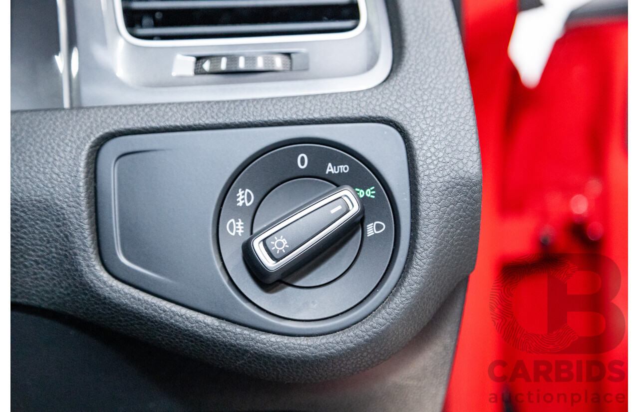 08/2015 Volkswagen Golf Alltrack 132 TSI (AWD) MK7 AU MY16 4d Wagon Tornado Red Turbo 1.8L